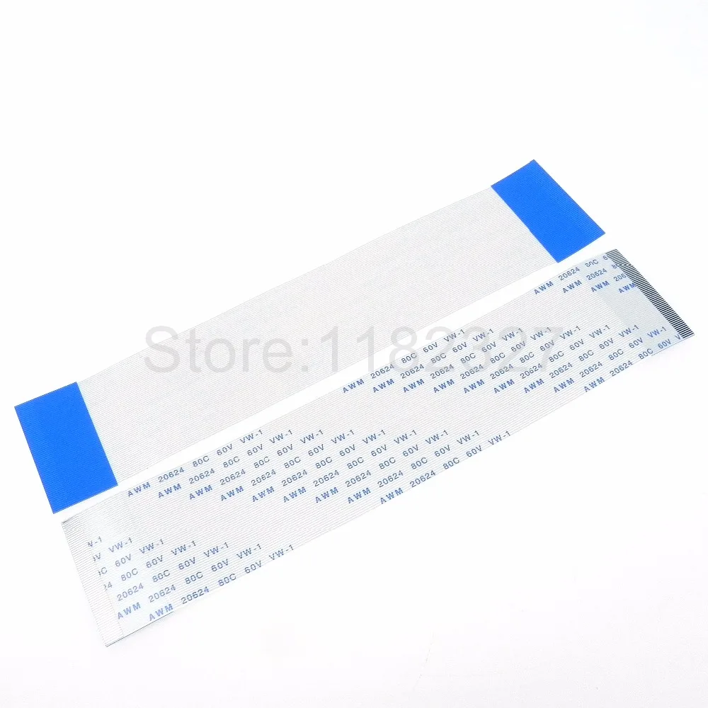 

High Quality Flat Flex Cable AWM 20464 60pin 0.5mm pitch same side contact A type 150mm length ffc cable