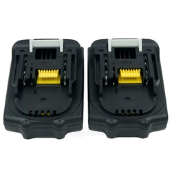 2PCS 18V 2000mAh Li-ion New Replacement Cordless Power Tools Batteries for Makita BL1815 2.0 Ah BL1830 BL1840  LXT400