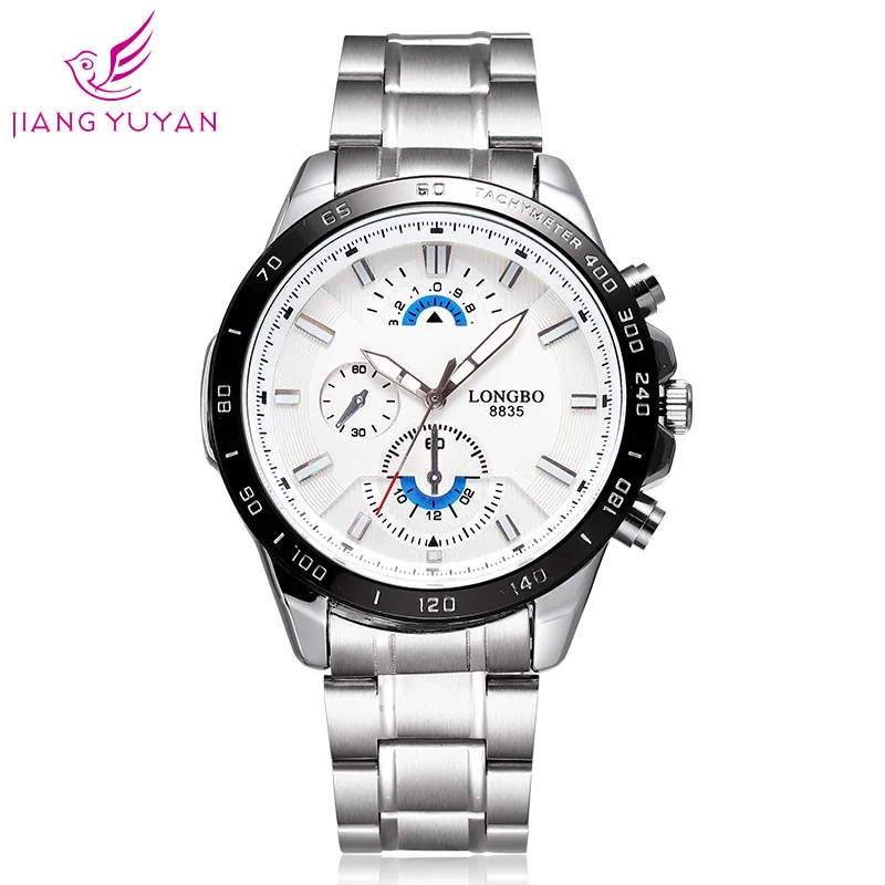 2016 LONGBO Brand Fashion Lovers Men Woman Quartz Watches Luxury Casual Watch Full Stainless Steel Good Quality Wristwatches