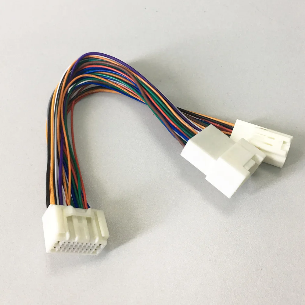 Car Radio Wire Wiring Harness Adapter Connector Adaptor Plug add 12pin CD Changer for Toyota Crown Land Cruiser Prado