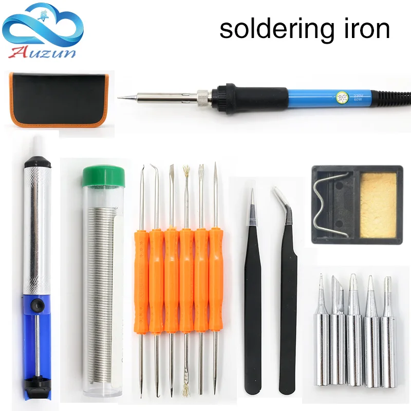 

Direct selling 110V60W electric soldering iron suit adjustable temperature soldering iron soldering pen set