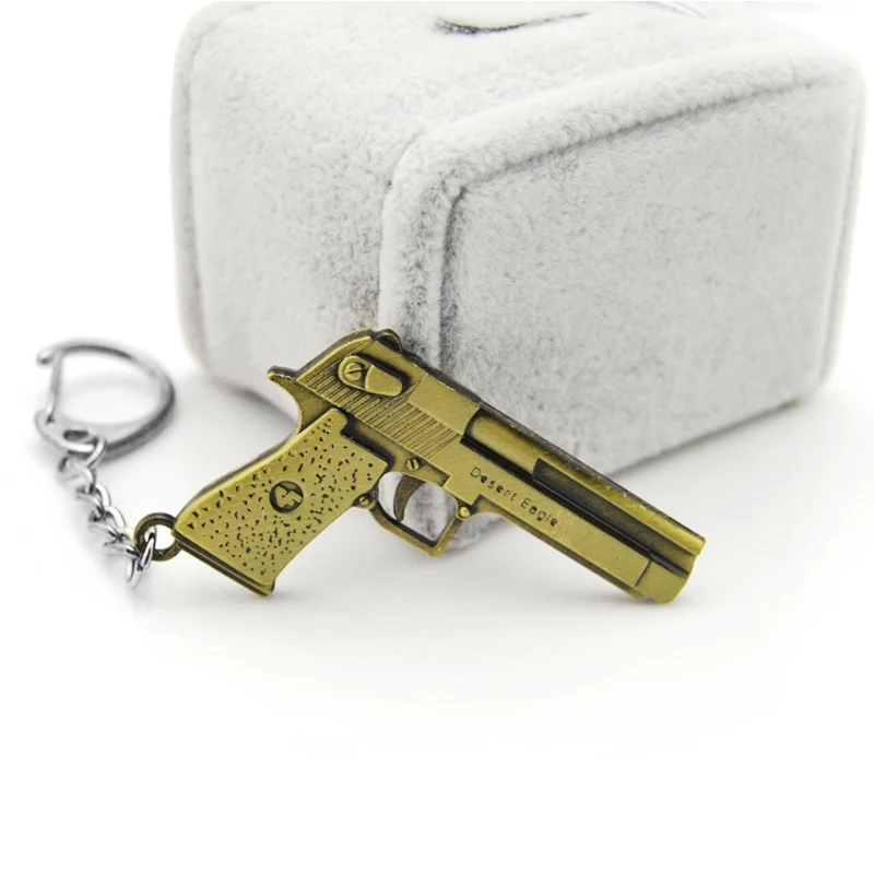 Original new Novelty Counter Strike AK47 Guns Keychain Men Trinket CS GO Awp Rifle Sniper Key Chain Ring Jewelry Souvenirs Gift