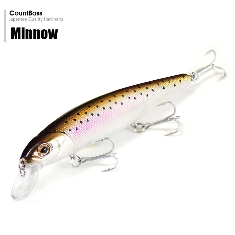 Countbass Sinking Minnow 128 mm 5-3/64 Zoll 23 g 13/16 oz. Hartplastikköder, Angelköder-Wobbler für Angler, Jerkbait, Angelköder – Detail 3