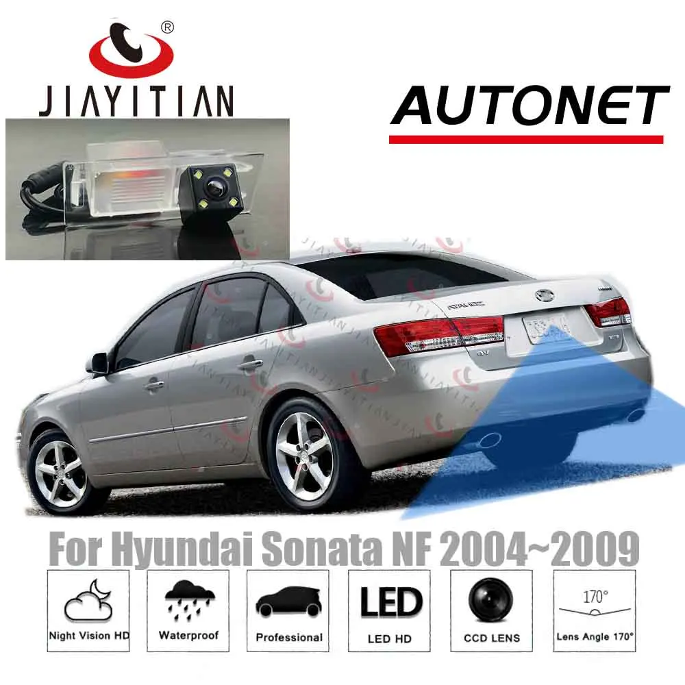 JiaYiTian rear view camera For Hyundai Sonata NF 2005 2004~2009 2006 ccd Night Vision Backup camera Parking license plate camera