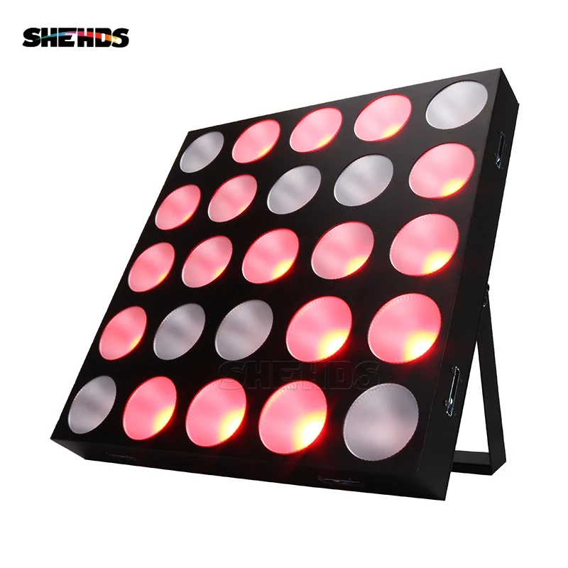 LED 25x12W RGBW Blinder Matrix DMX512 Stage Effect Lighting Good For DJ Disco Party Dance Floor Bar And Wedding Decorations