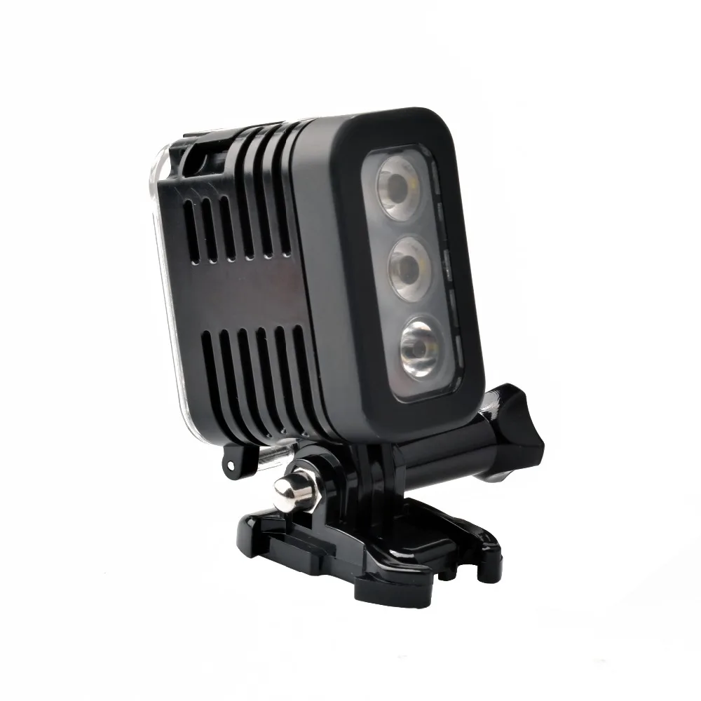 Imagem -04 - Metros de Luz de Led para Mergulho à Prova d Água Gopro Hero Mais Sjcam Xiaoyi Câmera de Esporte 30