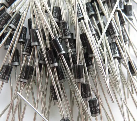 1N5819 IN5819 DO-41 1A/40V  45MM SCHOTTKY BARRIER RECTIFIER IC x 200PCS FREE SHIPPING Connector