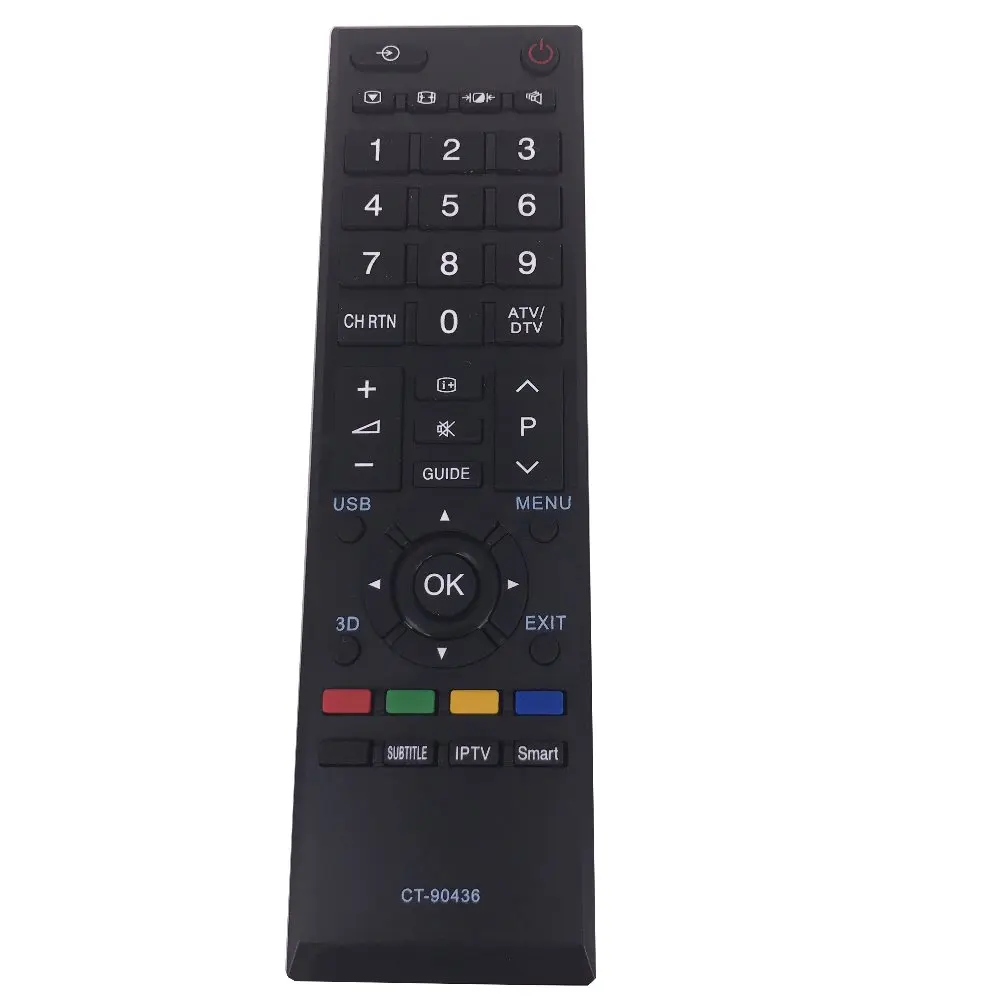 

New CT-90436 For Toshiba TV Remote Control CT-90325 CT-90326 CT-90329 CT-90406 Fernbedienung