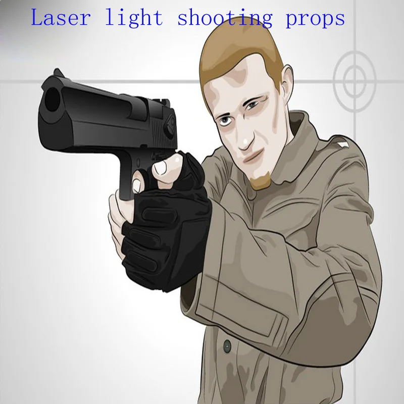 

laser shooting electronicshooting laser target open lock props Takagism game real life escape room tools