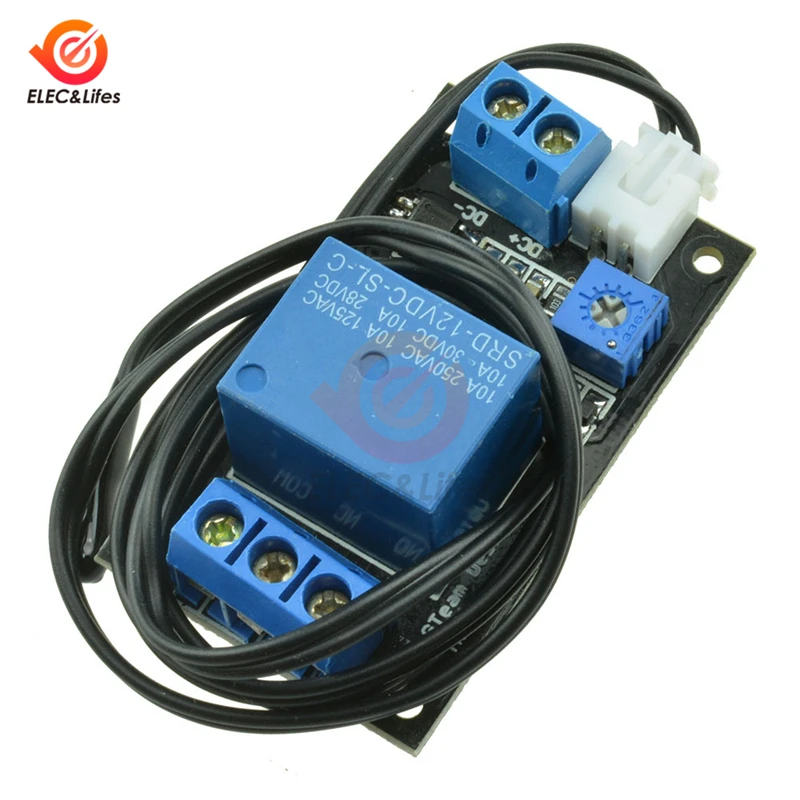 DC 12V Thermistor Relay Module Temperature Controller Adjustable Temperature Control Switch Sensor Module Thermostat Regulator