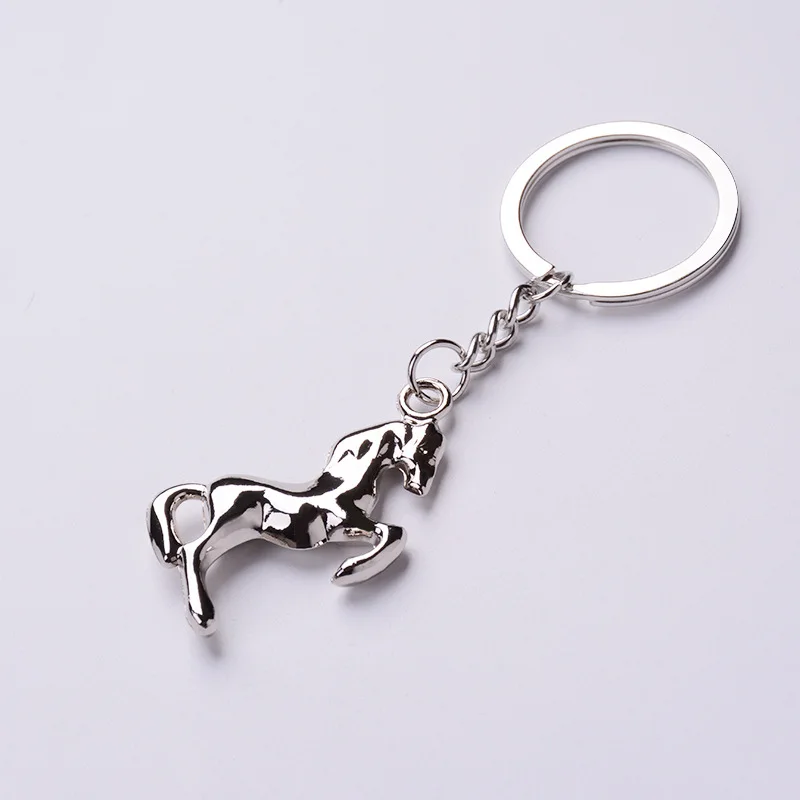 1Pc Trinkets Keychain Key Chain Terminator Creative Horse Key Rings The Best Souvenir Gift Auto Motorcycle Car Key Ring