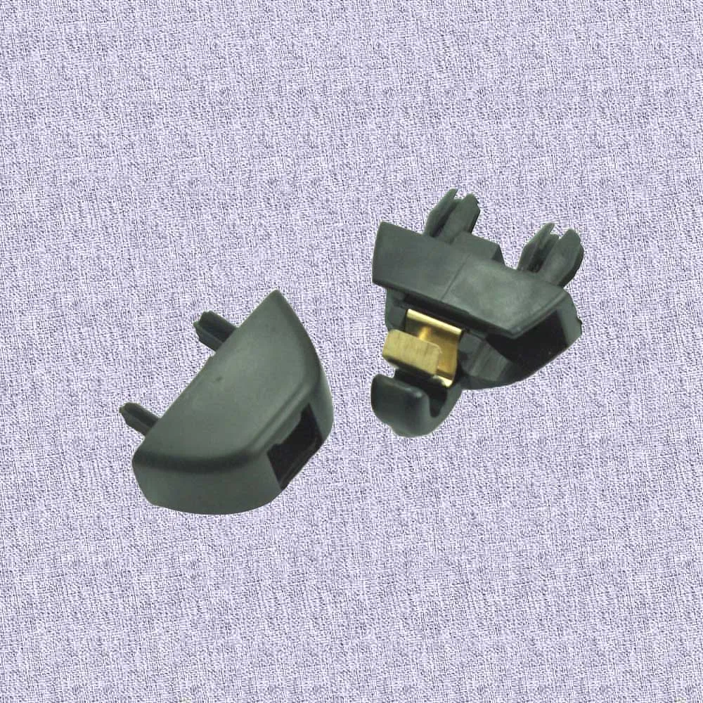 Black Sun Visor Hook Clip 4F0857561 For Audi A6 2005-2014 allroad A7 Sportback A8 S6 S8 RS6 For Seat Leon 4