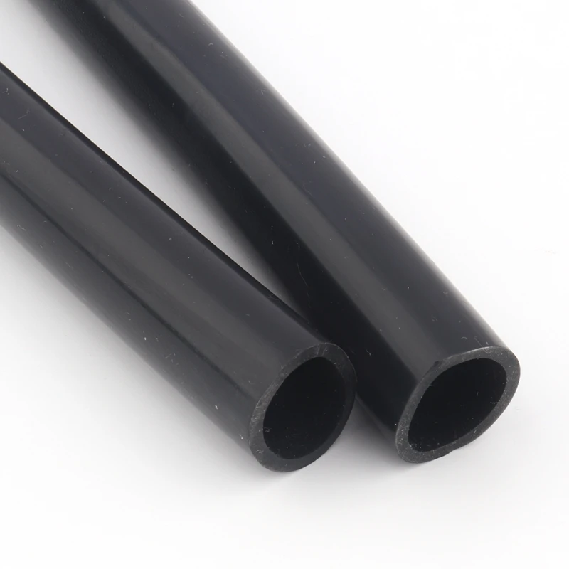 

1m Inter Dia. 25-65mm Big Size Thickened Black Silica Gel Hose Non-Toxic Water Irrigation Mechanical High Temperature Resistance