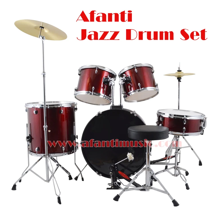 

5 Drums 2 Crash Cymbals / purple color / Afanti Music Jazz Drum Set / Drum kit (AJDS-433)