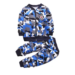 Children Clothing Camouflage Fashion Kids Sport Suits Long Sleeve Shirts Pants Boys Girls Clothes Toddlers Teens Tracksuits