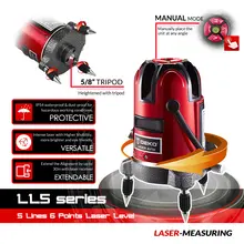 Red Series Self-Leveling Laser Level 5 Line #3
