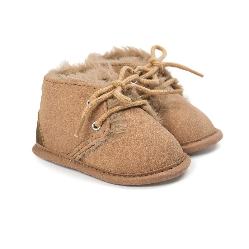 

Autumn and winter men and women baby toddler shoes plus velvet thickening baby shoes Korean version of the peas shoes bow step s