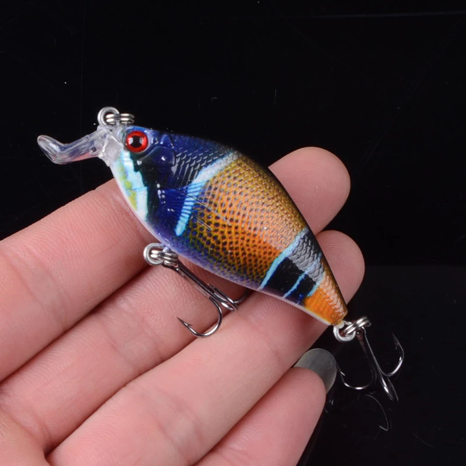 1 PCS 6.5 cm 8.7g Vissen Lokken Minnow Crankbait Harde Aas Tight Wobble Slow sinking Jerkbait Visgerei