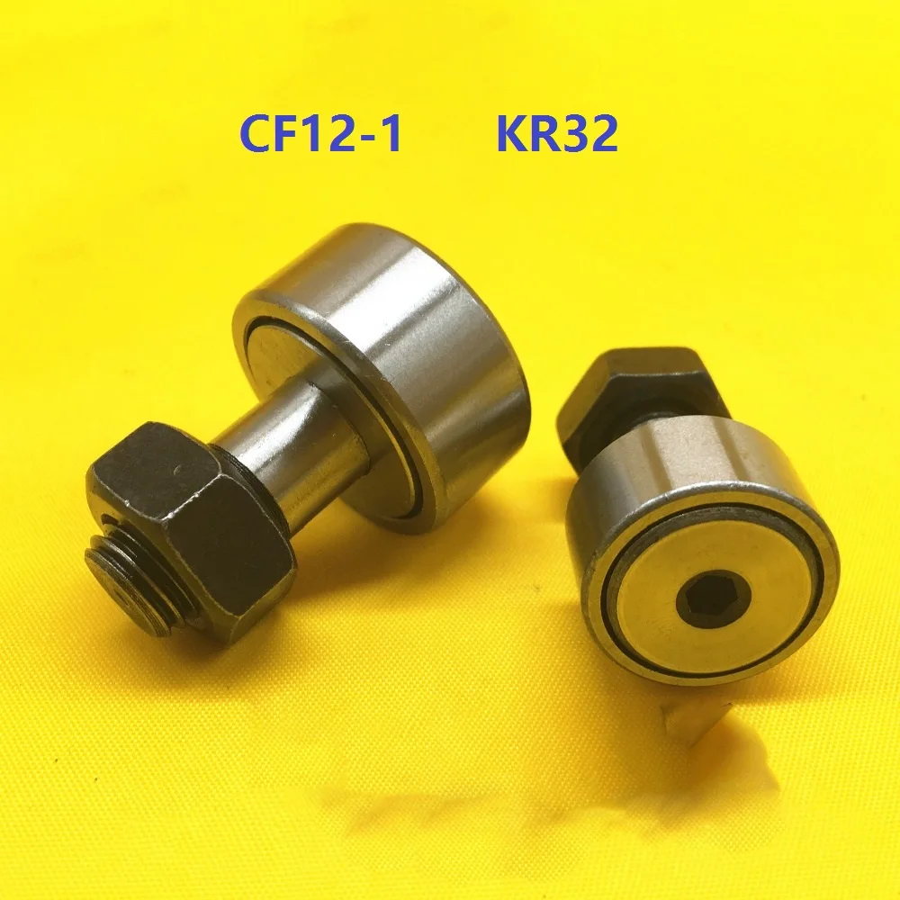 50pcs/lot CF12-1 KR32 Track Rollers Stud type Needle Roller Bearing CAM followers for CNC router