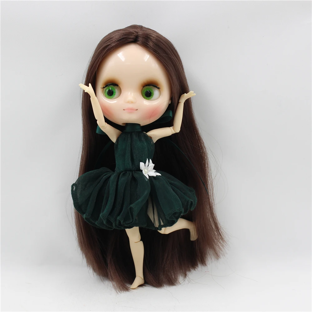 Middie blyth boneca derss colorida apenas para o meio de 20cm renda elegante fofa