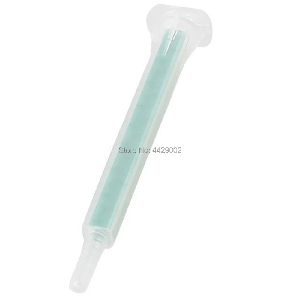 500 Stück 1:1 AB-Klebstoff-Mischdüsen für Epoxidharz, statische Mischdüsen für 50ml 1:1 2:1 AB-Klebstoffkartuschen – Detail 5