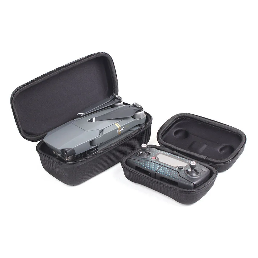 DJI Mavic Pro Case EVA Portable Hardshell Transmitter Controller Storage Box + mavice Drone Body Housing Bag Protective Case