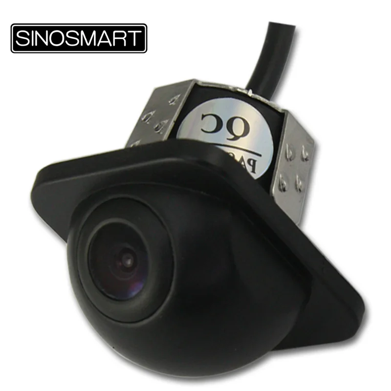 SINOSAMRT Universal Light Wing Mirror Side View Reversing Parking Camera Glass Lens 20mm Hole Mini Size Nice Shape