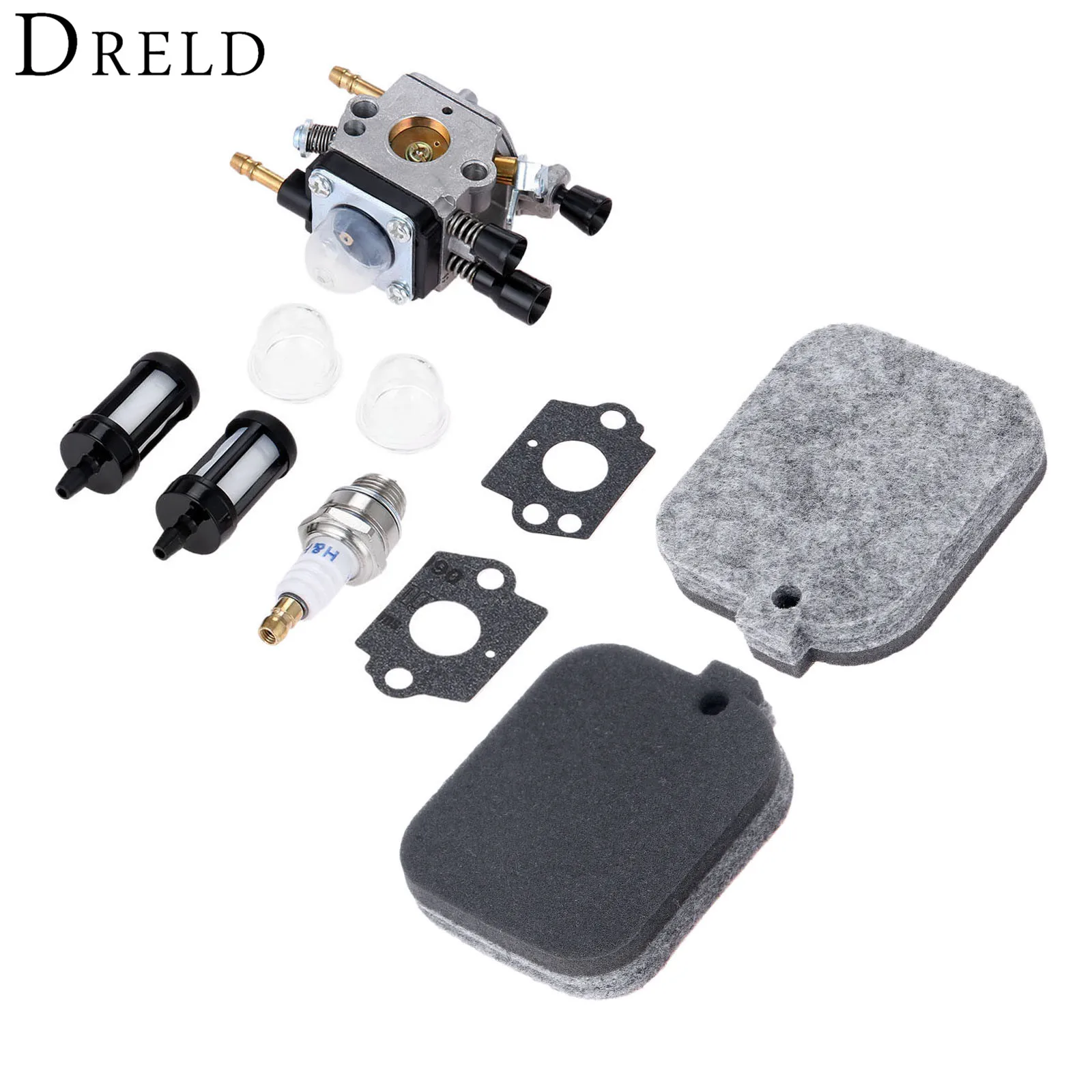 DRELD-공기 필터와 연료 필터 점화 플러그, Stihl 송풍기 BG45 BG46 BG55 BG65 BG85 SH55 SH85 BR45C carb용