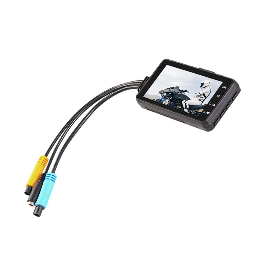Motorcycle DVR Camera Motor Dash Cam with Dual Front Rear Recorder Motorbike Cam KY-MT18