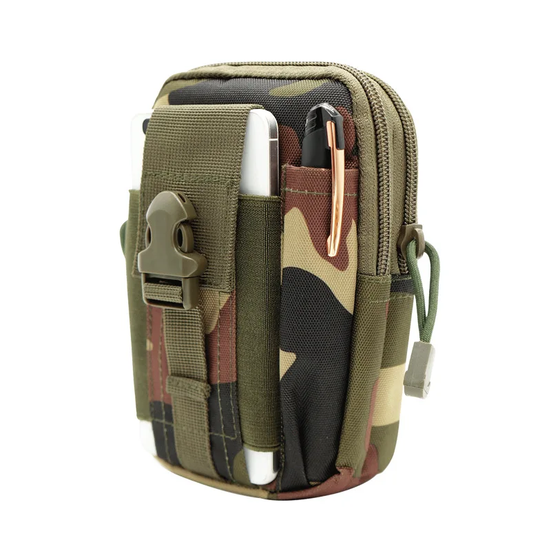 

6 Colors 1000D Tactical Bag Molle Oxford Waist Belt Bags Wallet Pouch Purse Outdoor Sport Pack EDC Camping Hiking Bags HOT SALE