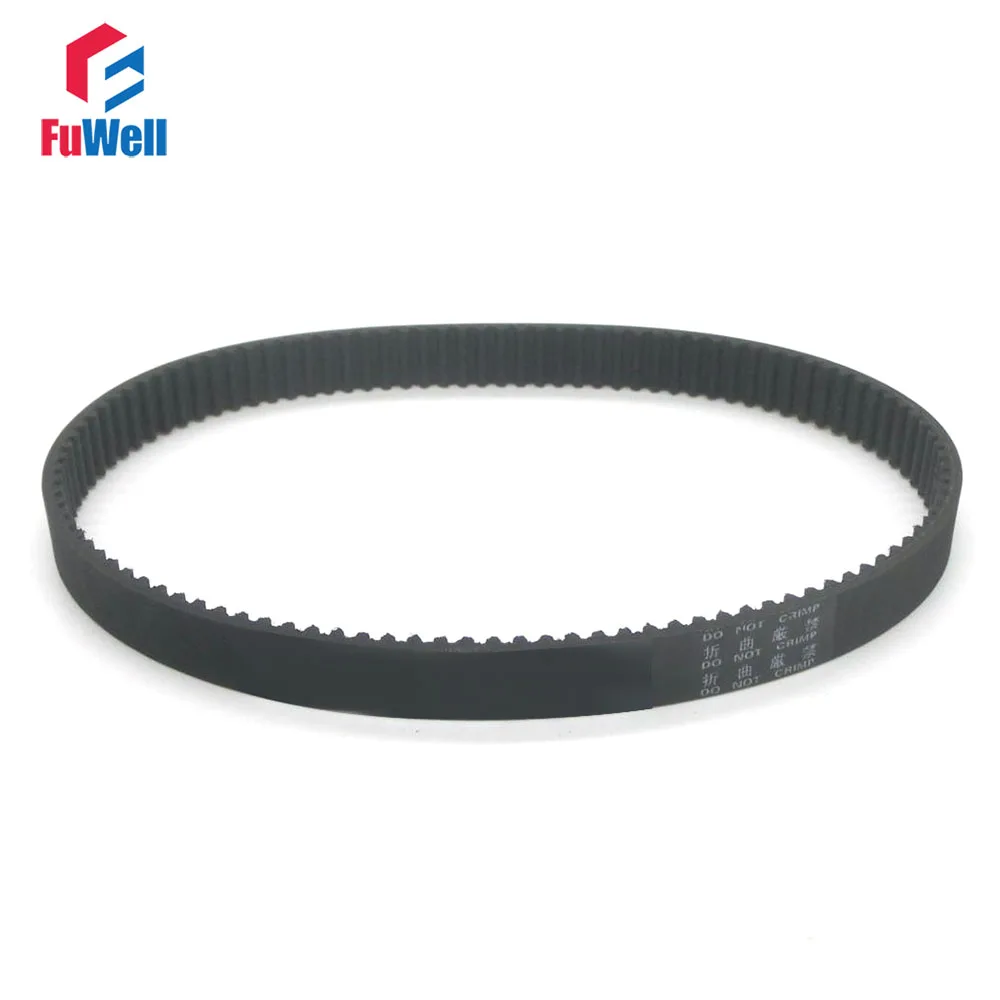 

2pcs HTD3M Timing Belt 15mm Width Rubber Transmission Belt 432/435/438/441/444/447/450/453/456/459/462mm Pitch Length Gear Belt