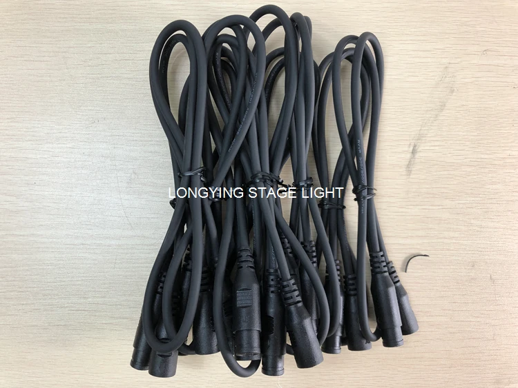 3-PIN DMX Cable Wires Length Customized LED PAR Stage Lights DMX Signal Line DJ Equipment Led Moving Heads Lighting