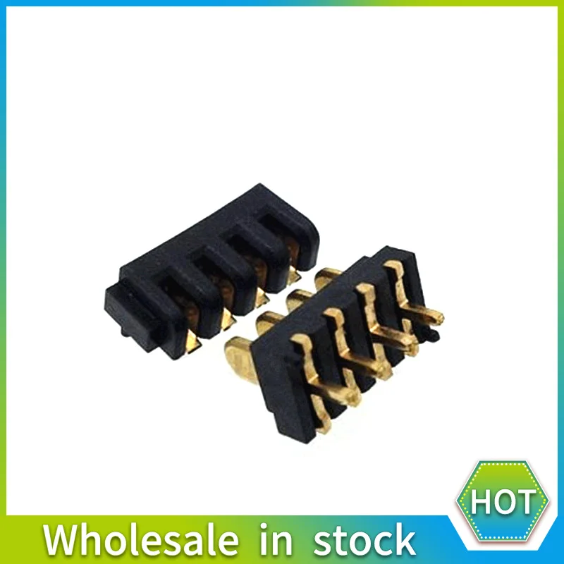 pitch 2.0mm micro 4pin inner battery connector clip stock connetact male and female good qulity for DIY toys or other