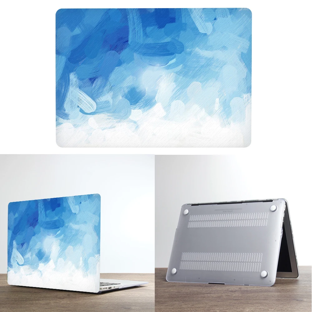 

New Tablet Shell Pouch Color Oil Painting laptop Hard Case Cvoer Only For Apple Macbook 13 Air With Retina Touch ID Model: A1932