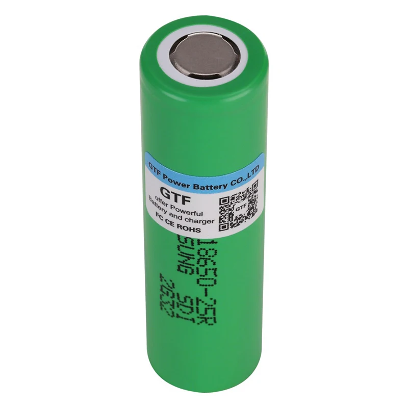 GTF 100% Original HG2 3.7V 2500mah INR1865025R 18650 Battery Li-ion Rechargeable Battery flashlight battery Lighting Tools