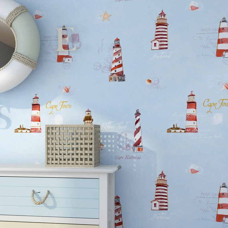 

Modern Children Room Wallpapers Home Decor Cartoon Castle Wall Paper for Kids Boy Girls Bedroom Living Room Decoration behang