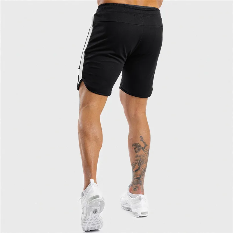 GITF Men Shorts Sport Training Shorts Men Running Shorts Mans Gym Fitness Joggers Sweatpants Jumper's Basketball Shorts Black