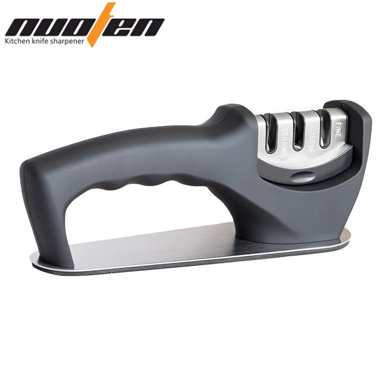 NUOTEN Brand Knife Sharpener Ceramic Knives Sharpening Diamond Grinding Wheel Tungsten Steel Matel Amolador De Faca