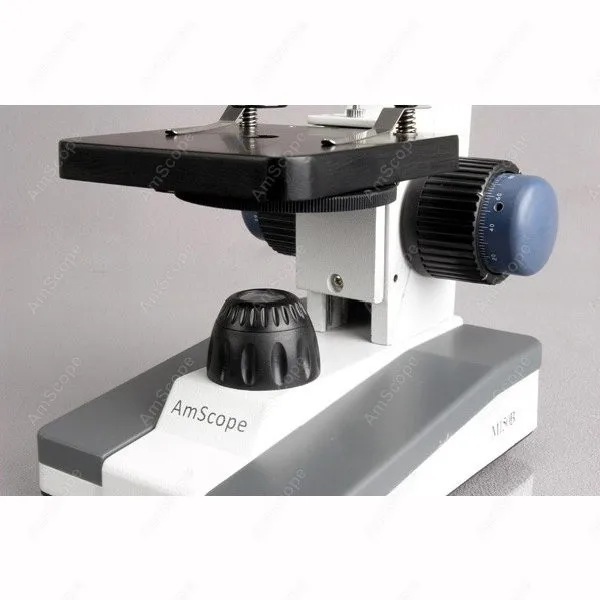 Science Student Microscope--AmScope 40X-1000X LED Coarse & Fine Focus Science Student Microscope + 1.3MP USB Camera M150C-E1