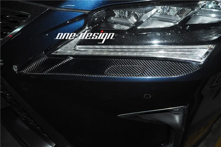 Fit for Lexus RX RX300/RX450h modified LX-MODE carbon fiber lamp eyebrow