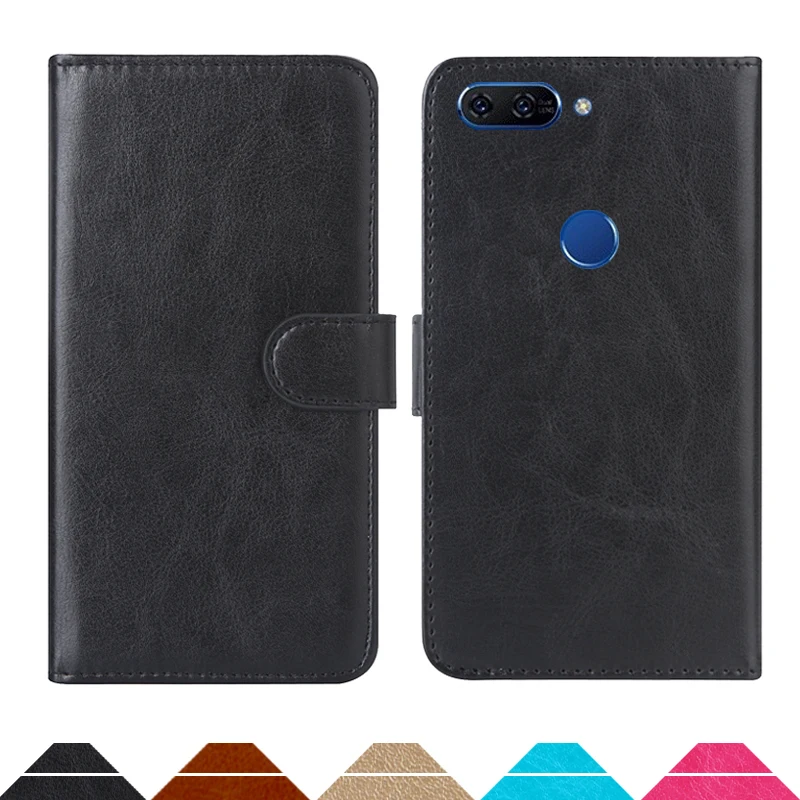 Luxury Wallet Case For Lenovo K5 (K350t) PU Leather Retro Flip Cover Magnetic Fashion Cases Strap