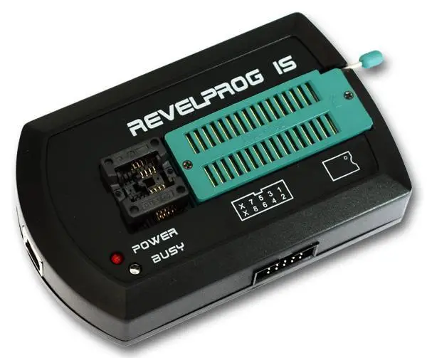 REVELPROG-IS SERIAL FLASH & EEPROM FRAM PROGRAMMER (1.8V - 5V + ISP, USB) Professional Serial Memory Programmer