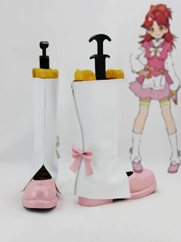 

AKB0048 Kanata Shinonome Flat Cosplay Shoes Boots For Adult Women's Halloween Party Cosplay Boots Custom Made