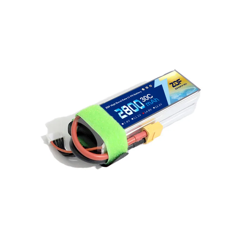 ZDF POWER Goede Kwaliteit 1 pcs RC Lipo Batterij 14.8 V 2800 mah 30C voor FT010 FT011 RC boot RC helicopter Quadcopter