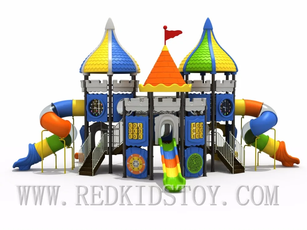 Exported to US Door to Door Service TUV Approved Outdoor Park Playground for Kids W-10928