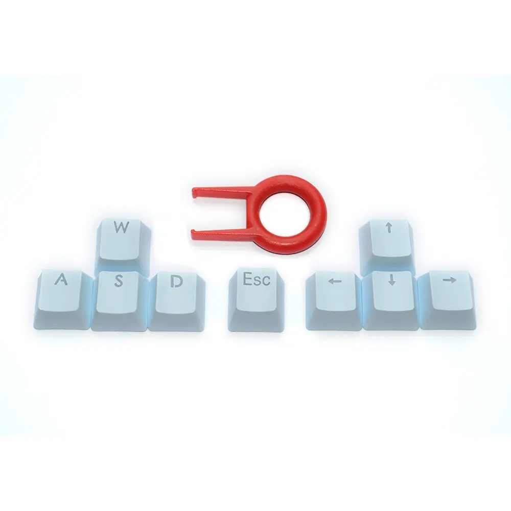 1 Set PBT Backlit Keycaps WASD/ESC/Direction Double Injection Key Caps With Key Cap Puller For MX Switches Keyboard OEM Profile