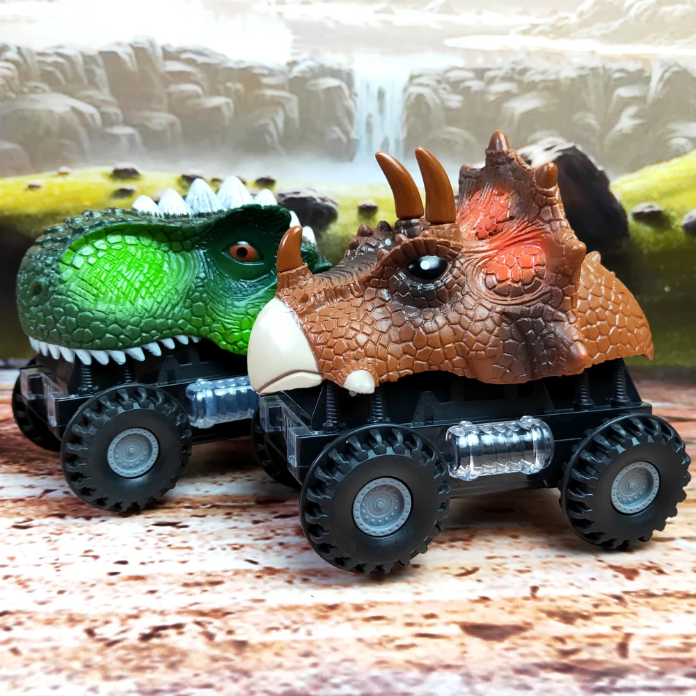 Nieuwe Dieren Kinderen Cadeau Speelgoed Elektrische Dinosaurus Model Speelgoed & Dinosaurussen Voor Games Met Groot Bandenwiel Van De Auto Cadeau Voor Kinderen