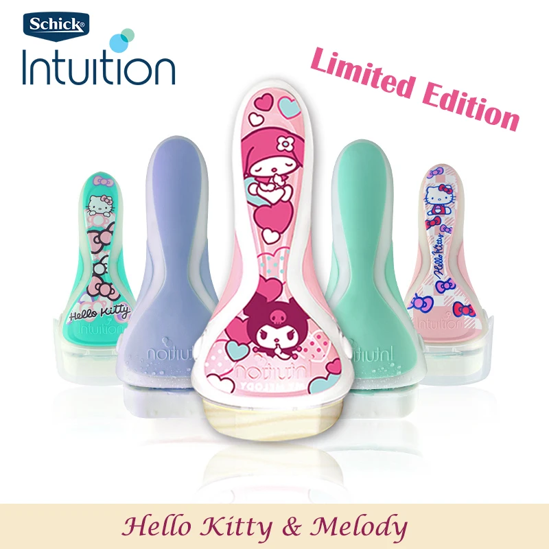 Original Schick Intuition Women Hair Shaving Safety Razor Limited Edition Lady Shaver Safe Clean Best Protection Manual Epilator