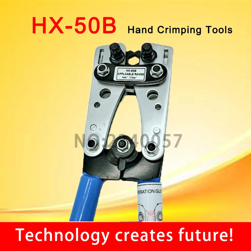 HX-50B crimping tool crimping plier 2 multi tool tools hands Copper Tube Terminal Crimping Too