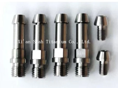 Titanium TC4 V Brake Boss / Stud M8 x 1.25mm / M10 x 1.25mm*4pcs + Titanium Conical Head Fixing Bolts*4pcs + Cable Bolts*2pcs